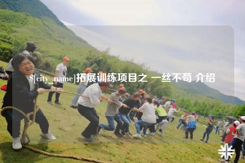克拉玛依拓展训练项目之 一丝不苟 介绍